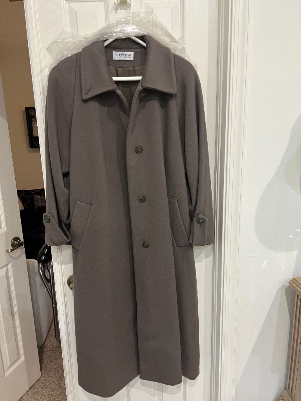 Forecaster wool winter coat